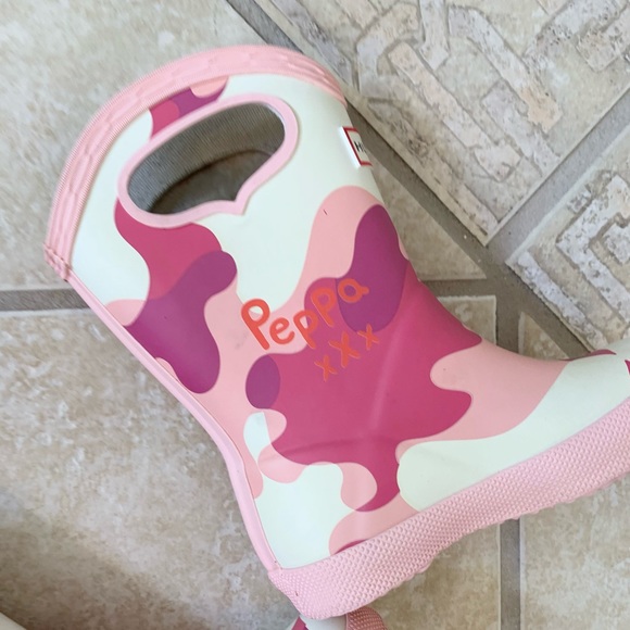 HUNTER BOOTS Peppa the Pig toddler girls size 5 - Picture 15 of 15